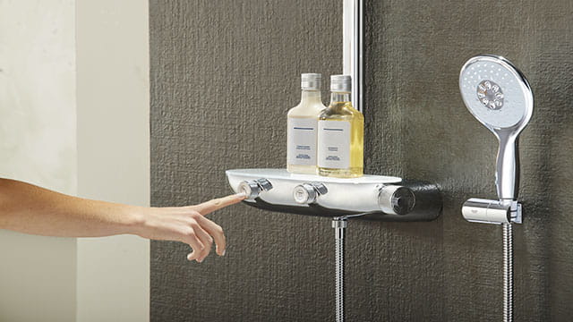 Rainshower SmartControl Combi shower system with thermostat